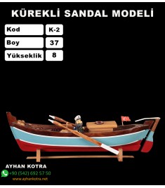 Kürekli Sandal Maketi Kod K2 Ebat 37X8