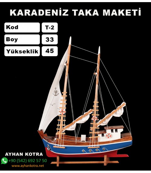 Karadeniz Taka Maketi Kod T2 Ebat 33X45
